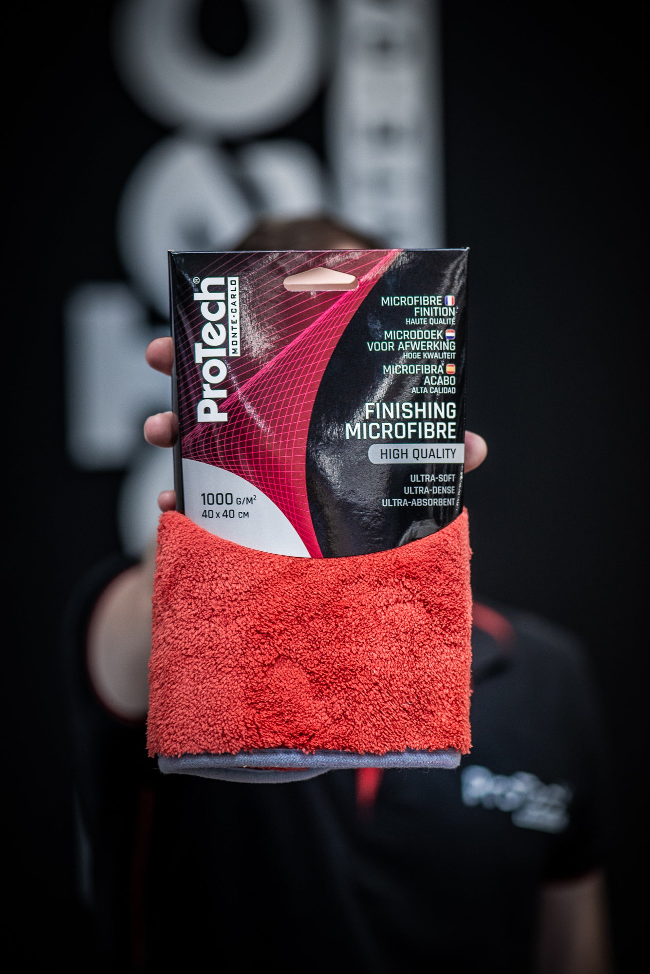 Microfibre finition 1K 40x40 haute qualité ProTech® Monte-Carlo