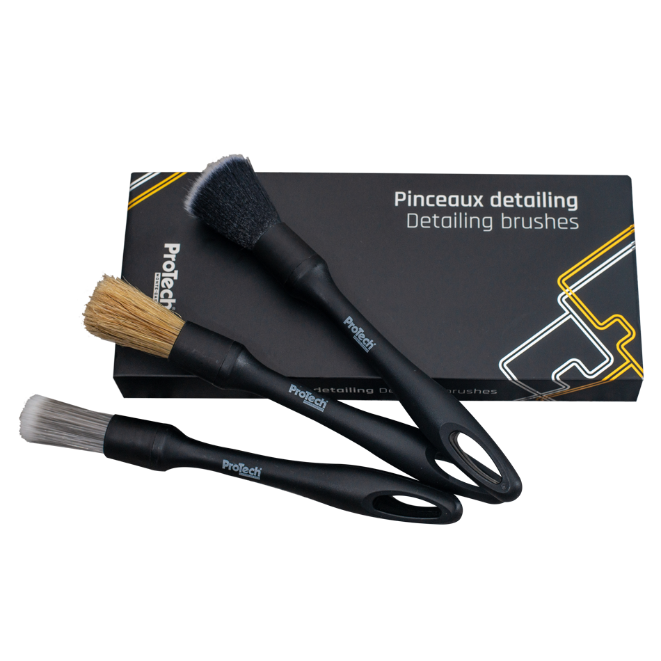 Kit 3 Pinceaux Detailing ProTech Monte-Carlo