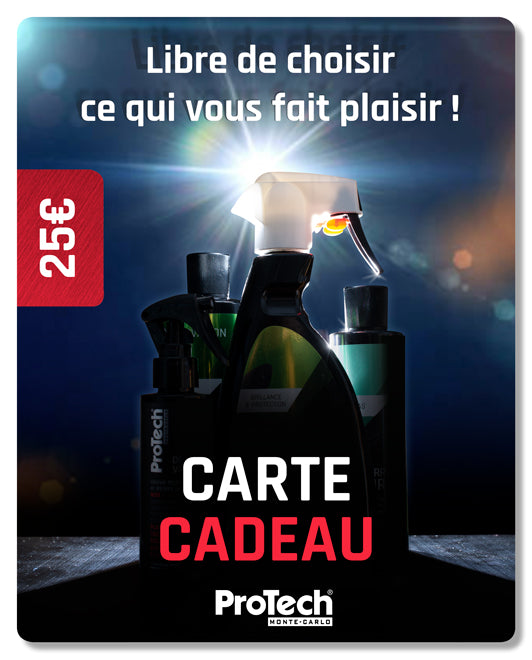 Carte cadeau Protech Monte-Carlo 25 euros