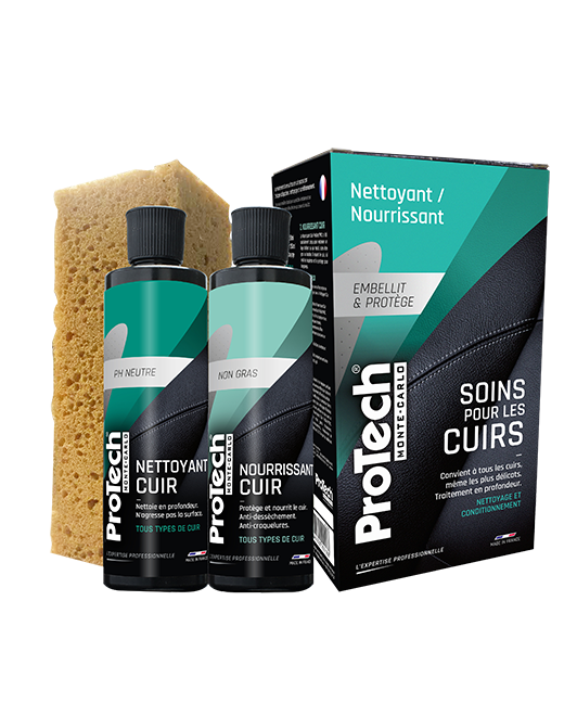 Lot soins cuirs ProTech® Monte-Carlo 2x250 mL