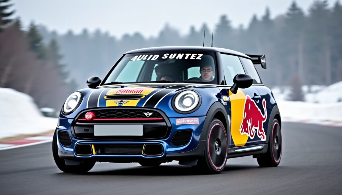 Mini Cooper Red Bull : le parcours mythique d'une icône de la piste à la légende Mini Cooper Red Bull : le parcours mythique d'une icône de la piste à la légende